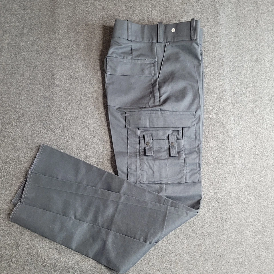 Pantalones Pro-Tuff EMS Werner Works Medidas Talla 32 EMS109 Gris 6 Bolsillos Sin Dobladillo Foto 1 de 4