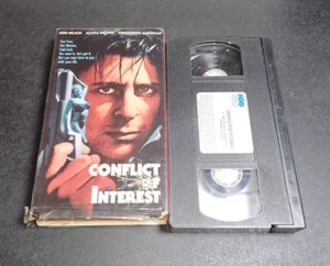 Conflict Of Interest (VHS, 1992) Judd Nelson Alyssa Milano Rare Action Sleaze - Picture 1 of 4