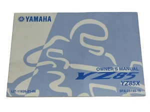 Motocicleta Yamaha YZ85 YZ85X 2007 manual del propietario OEM - Imagen 1 de 5
