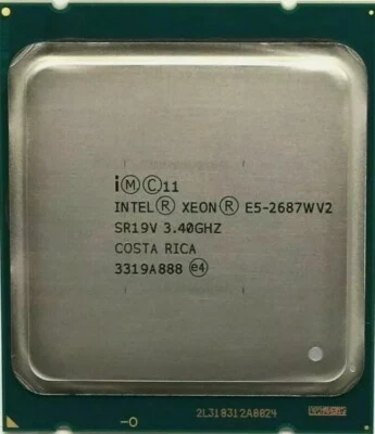 Intel Xeon E5-2687W V2 SR19V 8-Core 3.40GHz 25MB LGA2011 CPU Processor 2687WV2 - Image 1 of 2