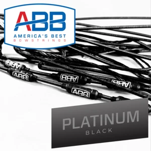 America's Best Bowstrings Platinum Black String Set | Bowtech Eva Shockey G2 - Picture 1 of 1