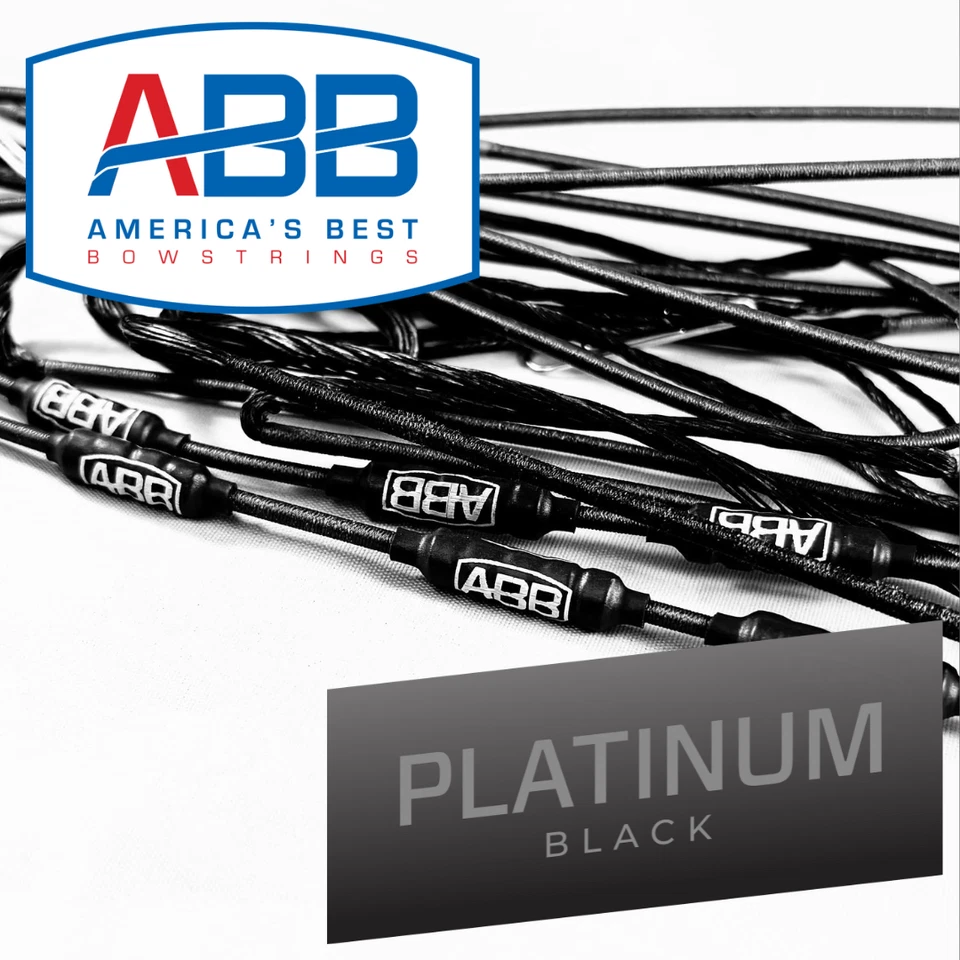America's Best Bowstrings Platinum Black Series Complete Set | Bowtech CP 30 - Image 1 of 1