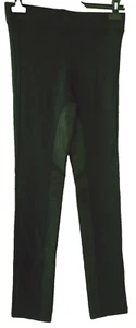 THEORY IMONA Leggings with leather trim, Size L, New With Tag - Picture 1 of 8