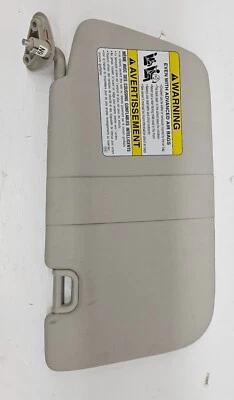 2008-2011 Subaru Impreza Driver Left Side Sun Visor Gray Vinyl Foto 1 de 3