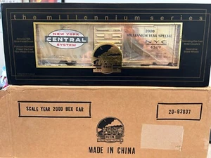 🚂MTH 20-93037 New York Central 40' Millenium Series Boxcar - Picture 1 of 4