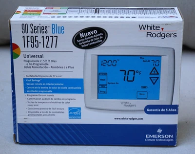 White Rodgers Emerson 1F95-1277 Touchscreen 7-Day Programmable - Brand New - Image 1 of 4