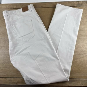 Peter Millar Men’s 38x33 Soft Touch Twill Pima Cotton Chinos Flat Front 5 Pocket - Picture 1 of 11