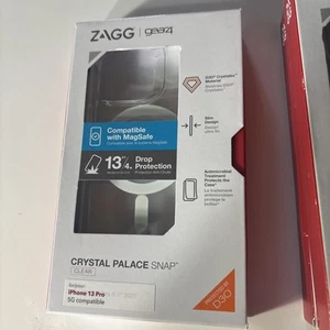 ZAGG Gear4 Crystal Palace Snap Case for MagSafe for Apple iPhone 13 Pro - Clear - Zdjęcie 1 z 2