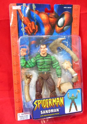 SANDMAN con Manos Intercambiables Spider-Man TOYBIZ Posable como Marvel Legends Foto 1 de 4