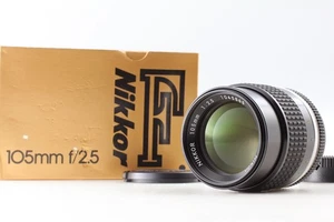 SIC [N MINT+++ SN:104xxxx] Nikon Ai-s Nikkor 105mm f/2.5 MF Lens From JAPAN - Picture 1 of 9