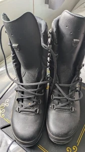 Black Lowa Military/Police Style Boots Size 10 - Picture 1 of 9