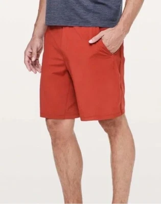 Lululemon ABC Classic-Fit Shorts 8” Warpstreme Orange Men’s Size 34 - Image 1 of 4