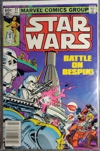 Star Wars #57 "Lobot & Shira Brie Appearance" 1982 VF/NM NEWSTAND MARVEL  - Picture 1 of 5