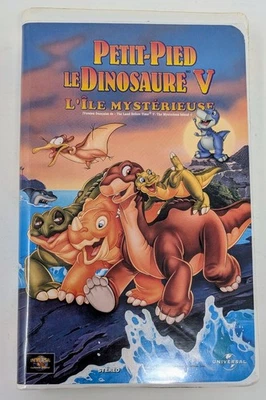 Petit-Pied Le Dinosaure V VHS (1997) - NTSC - French - VG (Tested) - Image 1 of 4
