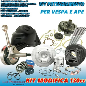 1400050 - KIT COMPLETO POLINI 130cc ELABORAZIONE MOTORE RACING VESPA APE 50 125 - Imagen 1 de 1