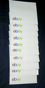 eBay Branded Padded Airjacket With Multi-Color Print 13.25" x 9.5" - Lot of 10 - Imagen 1 de 6