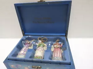 JIM SHORE MUSIK ENGEL GESCHENKBOX 3 ENGEL MUSIK MACHT DIE SAISON FRÖHLICH ORNAMENT - Bild 1 von 7