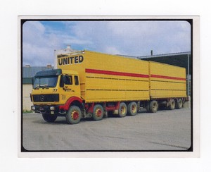 Sanitarium NZ  Big Rigs 1986. #03 Mercedes 2233 8x4