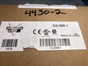 Base PLC D0-06B-1 6 ranuras serie 205 6 ranuras - Imagen 1 de 3