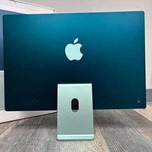 Apple iMac 24" M1 2021/2023 ( 256GB SSD 8GB RAM 8-Core CPU 8-Core GPU ) GREEN - Picture 1 of 14