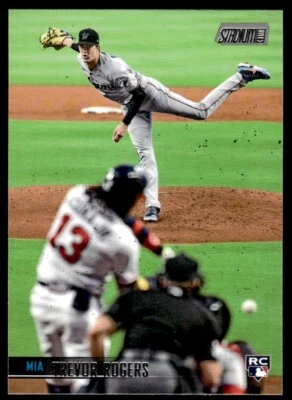 2021 Stadium Club Trevor Rogers Rookie Miami Marlins #26 R33 - Image 1 of 2
