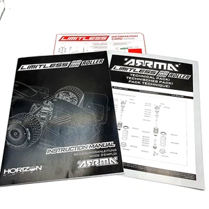C-ARA7116V2 ARRMA LIMITLESS V2 Speed Bash Maßstab 1:7 Bedienungsanleitung - Bild 1 von 1