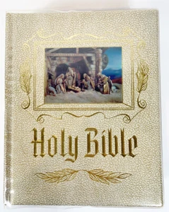 Vtg New Standard Alphabetical Indexed Family Holy Bible School & Library Ref - Picture 1 of 12