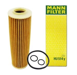 Engine Oil Filter Mann HU514Y for Mercedes W204 A204 X204 R172 C250 SLK250 12-15
