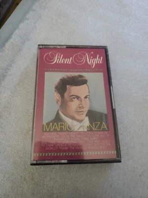Mario Lanza Silent Night Cassette Tape 1986 • Christmas Holiday Music  Foto 1 de 2