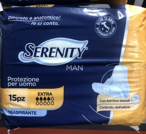 180 pannolini Serenity Man Assorbenti Pannolini Per Uomo 15x12 confezioni - Foto 1 di 1