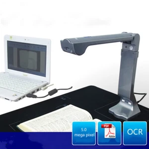 Smallest A3 Scanner HD 1080P 5.0 Mega Pixel Color CMOS High Speed 1 Second Scan - Picture 1 of 5