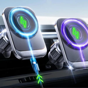 for Magsafe Car Mount Charger for Iphone 16, 15W Wireless Universal Vent Charger - Picture 1 of 12