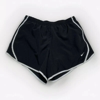 Nike Running Dri Fit Shorts Women’s Size Large Black Athletic - Image 1 of 4