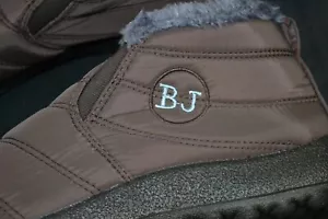 BJ Winter Schneestiefel Wasserdicht Pelzfutter Bequem Slipper Outdoor Schuhe - Bild 1 von 8