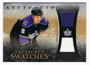 2010-11 Artifacts Treasured Swatches Jersey Gold #TS-DD Drew Doughty 5/5 !!