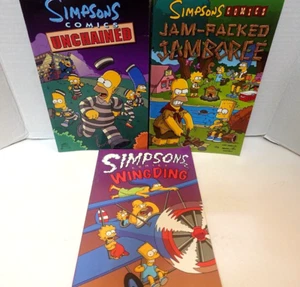 Lote de compilación de cómics de Los Simpson - Imagen 1 de 6