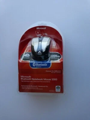 Microsoft Bluetooth Notebook Mouse 5000 - White For Windows & Mac - Image 1 of 4