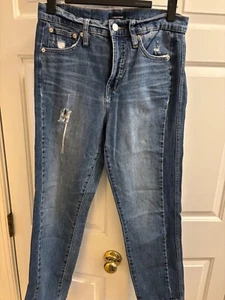 Pantalones de mezclilla J.Crew/jeans Good Karma desgastados talla 28 - Imagen 1 de 8