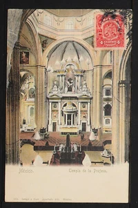 MEXICO 205-Templo de la Profesa Undivided Back (c. 1901-1907) - Picture 1 of 2