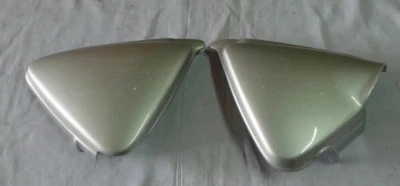 HONDA SL100 SL125 XL100 COVER LEFT & RIGHT SILVER NEW 1PAIR - Изображение 1 из 4