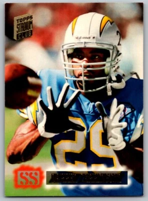 1995 STADIUM CLUB DARREN CARRINGTON SAN DIEGO CHARGERS #556 - Image 1 of 2