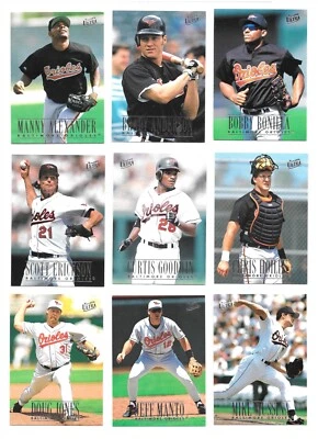 1996 Fleer Ultra Baseball Trading Cards / Choose #s 1 - 250  / mb12 - Image 1 of 4