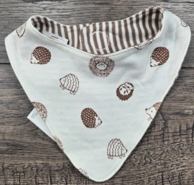 Baby Boy New Gymboree Fall Hedgehog Baby Bib - Image 1 of 2