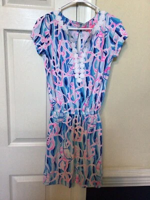 Nuevo con etiquetas Damas Lilly Pulitzer Reble Skort Mameluco Carrete Nauti Talla XXS Minorista $148 Foto 1 de 4