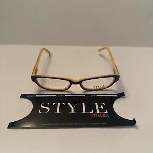 *Neu* Style by Timex Designer Brille Brillengestell Stay Cation 50-15-130 Lavendel Ye - Bild 1 von 6