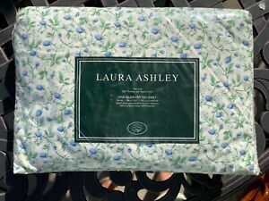 New LAURA  ASHLEY BRAMBLE Fitted QUEEN SHEET