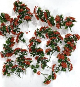 Guirnalda de Navidad de plástico vintage piezas artesanales de pascua años 60 - Imagen 1 de 4