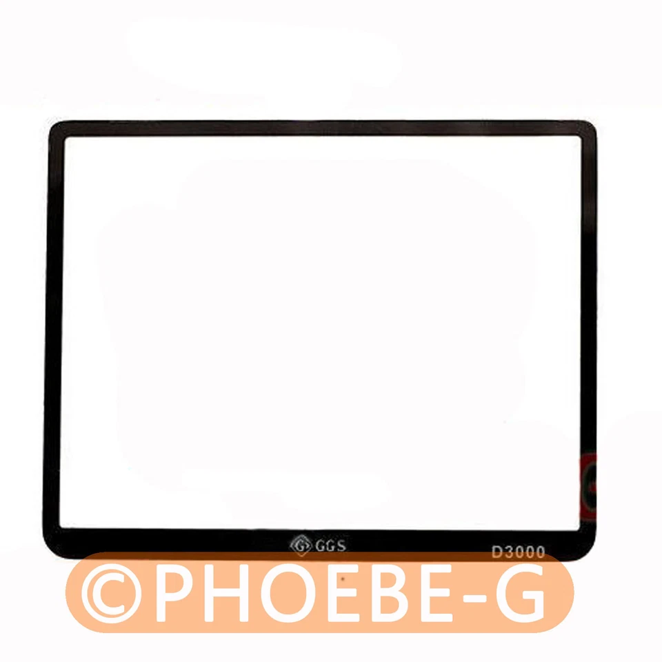 GGS LCD Screen Protector optical glass for NIKON D3000 - Image 1 of 1