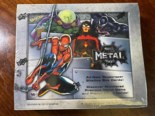 2021 Upper Deck Marvel Spider-Man Metal Universe Sealed Hobby Box