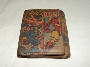 VINTAGE 1960/70's Marvel Comics Trifold Wallet Spider-Man & More All Original - Picture 1 of 7